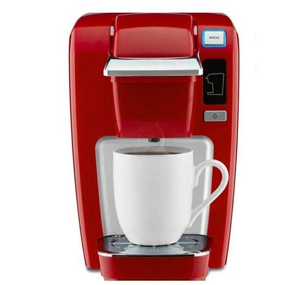 Keurig® Single-Serve Coffee Maker, Red, Pre-Owned - 10.8" H, 6.9" W, 10.7" D - Picture 7 of 15
